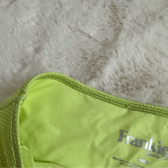 Frankie's Bikinis High Waisted Grotto high waisted bikini bottoms in Sundance - Picture 10 of 11